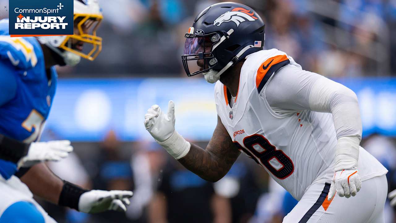 Injury Report: DL John Franklin-Myers improves to full participant ahead of 'Monday Night Football' vs. Bengals