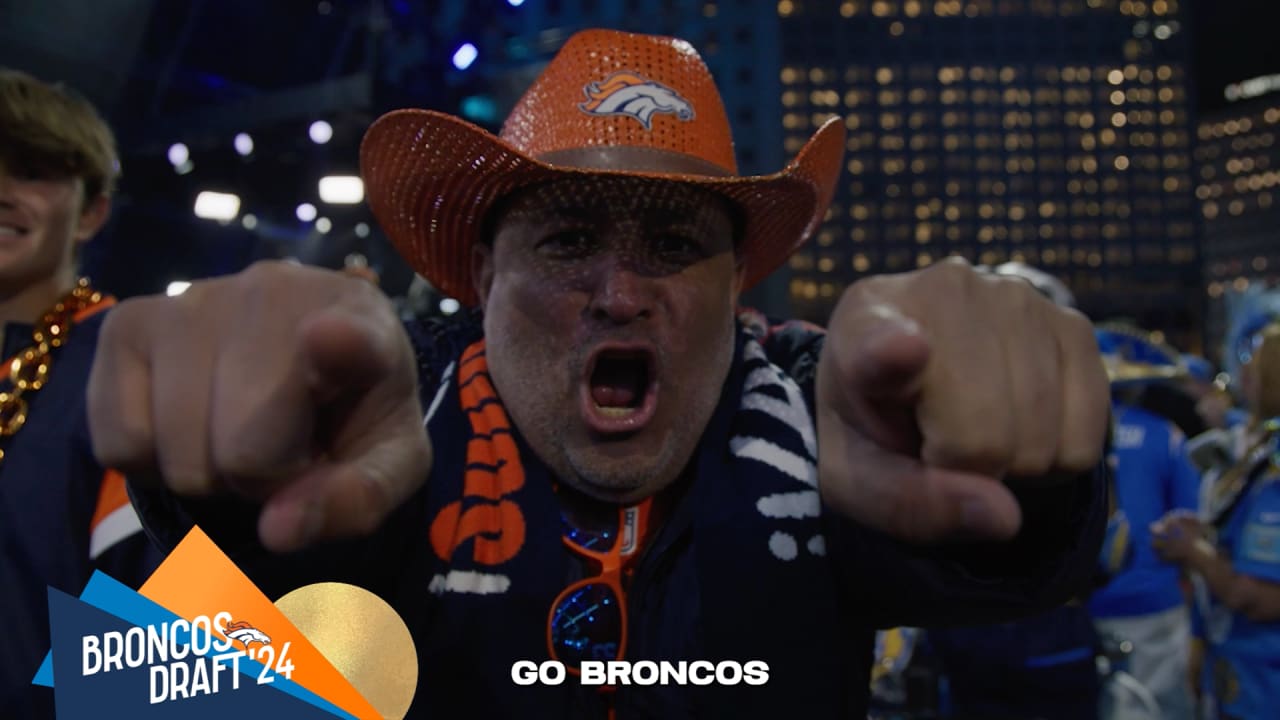 Broncos fans react in Detroit after Denver selects QB Bo Nix