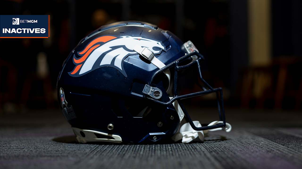 Broncos announce inactives for Week 9 game vs. Ravens