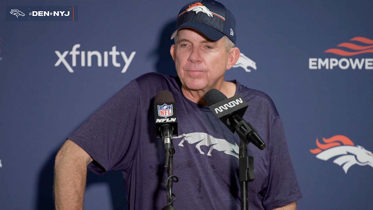 HC Sean Payton on Week 4 vs. Jets '[I'm] proud of how we fought'