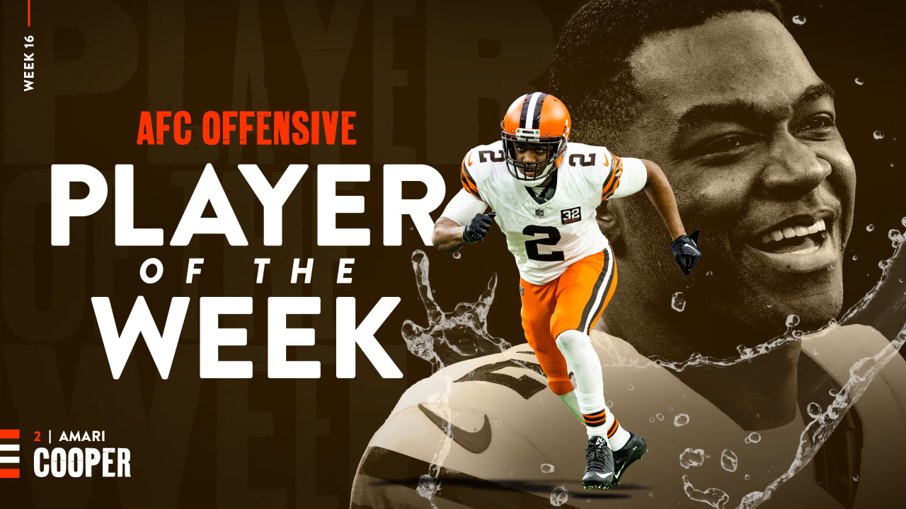 Amari Cooper named AFC Offensive Player of the Week