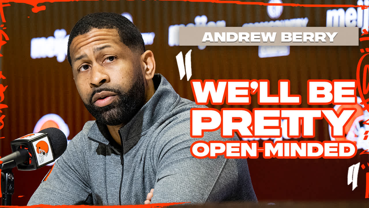 Andrew Berry Press Conference: 