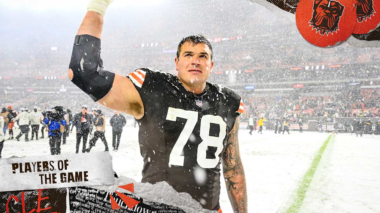 Jack Conklin holds off T.J. Watt in Browns' win over Steelers | Players of the Game