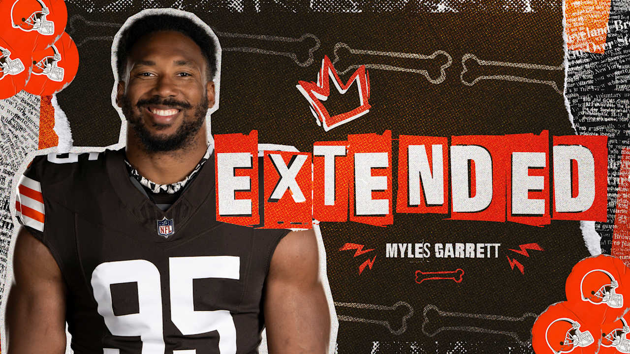 Myles Garrett and Browns agree to 4-year contract extension through 2030 season