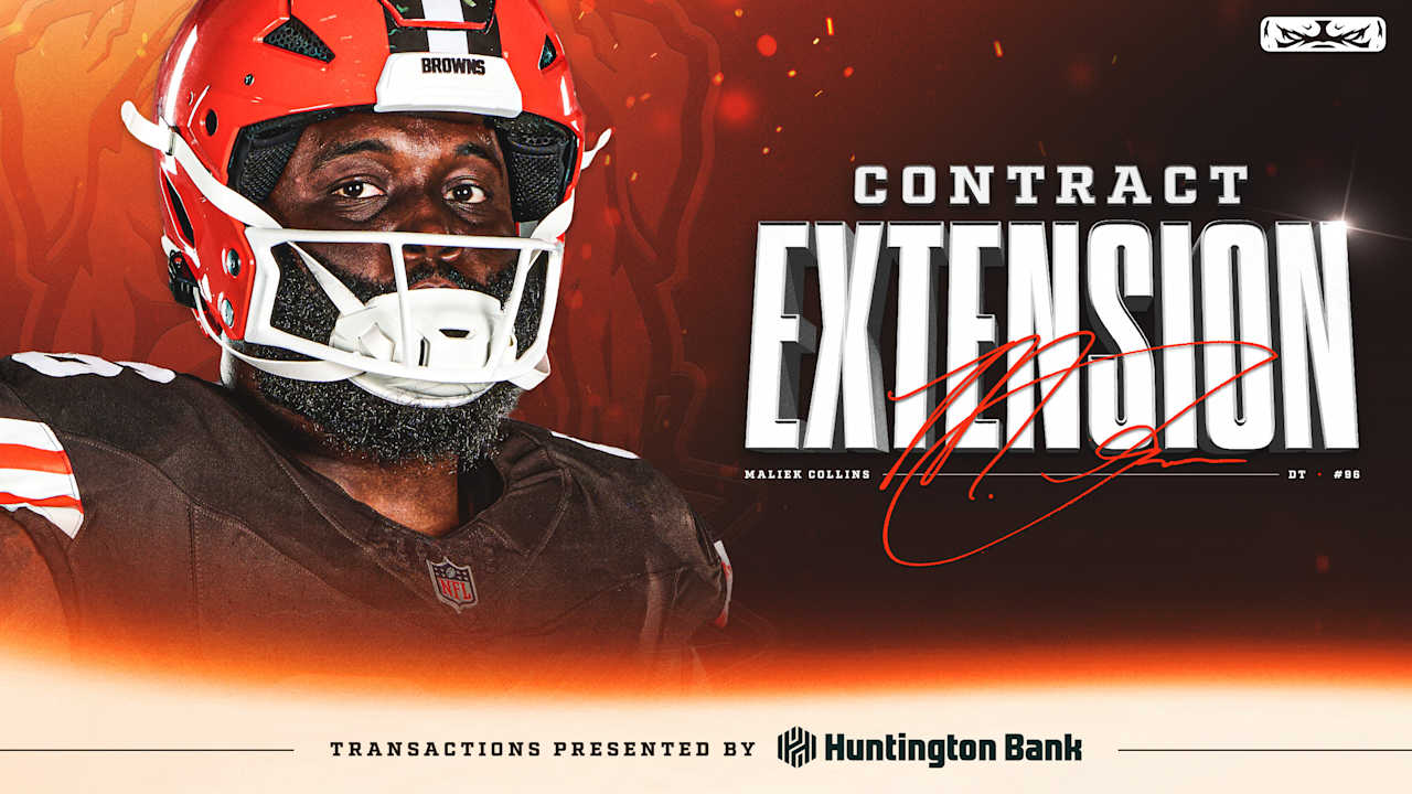 Maliek Collins signs 2-year contract extension with the Browns