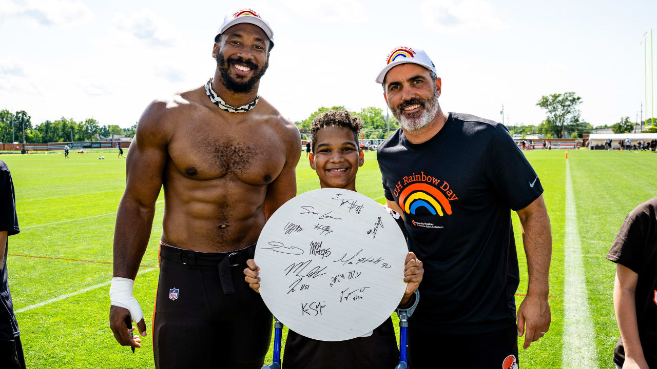 First UH Rainbow Babies & Children’s Day at Browns Training Camp Welcomes Patients, Families and Caregivers