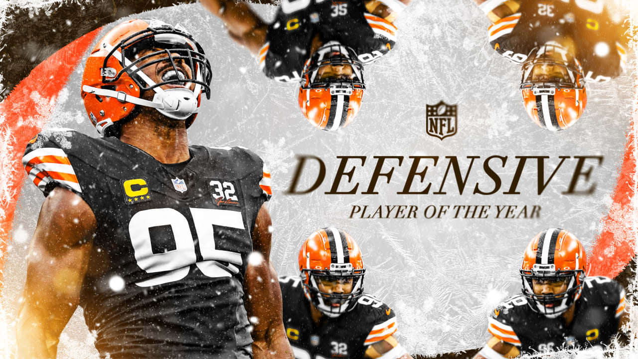 Myles Garrett named 2023 NFL Defensive Player of the Year