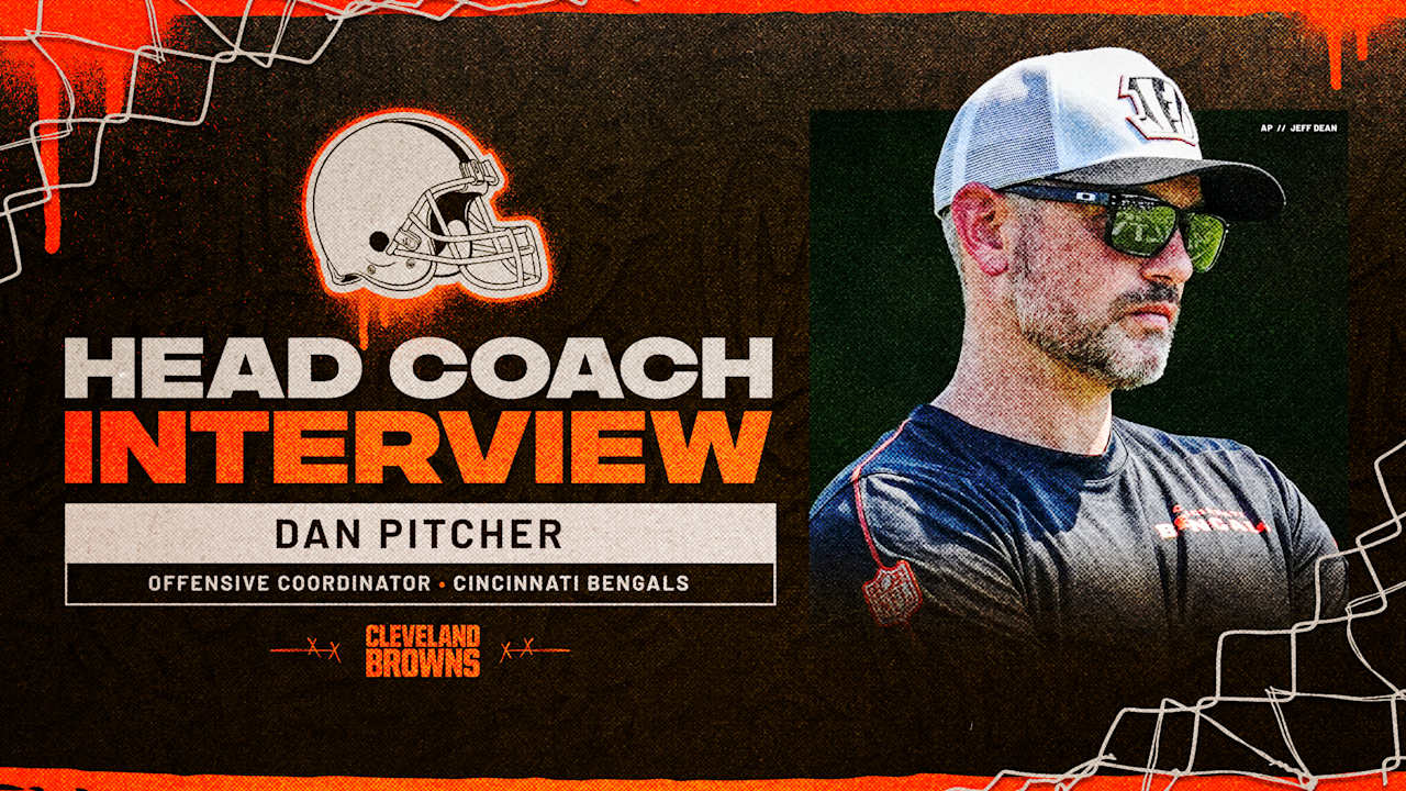 Browns interview Bengals offensive coordinator Dan Pitcher for head coach - Cleveland Browns image