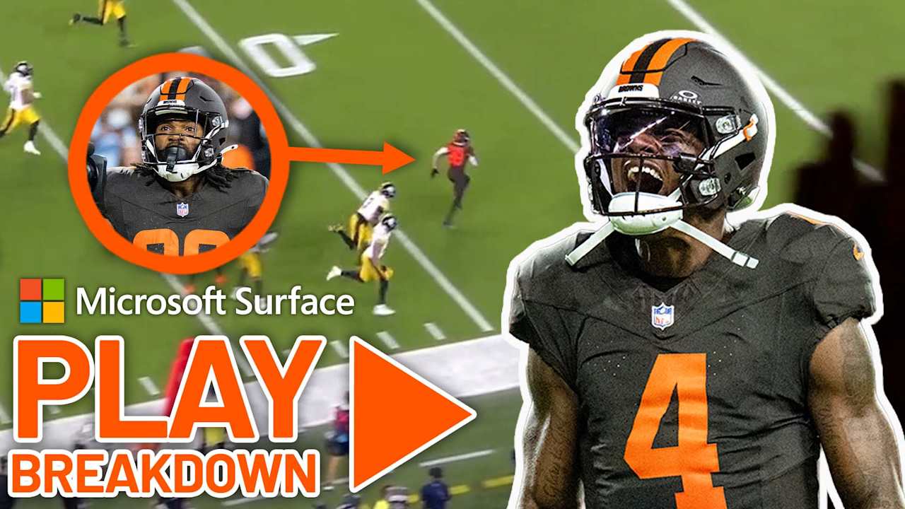 Play Breakdown - Jaleel McLaughlin 28 YD TD run