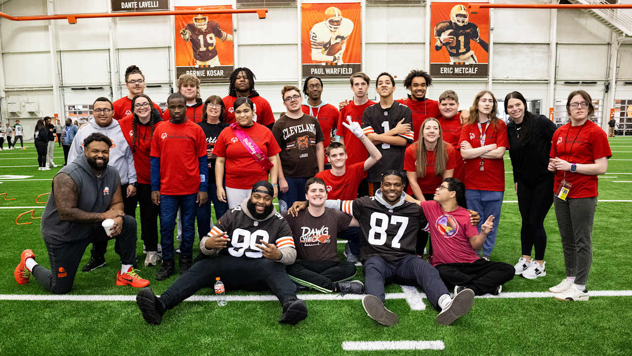 Browns and Special Olympics Ohio host 3rd annual football clinic