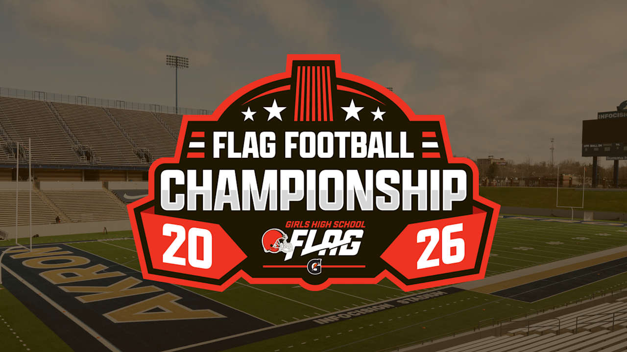 Browns to host fifth annual Browns Girls High School Flag Football Championship Tournament at the University of Akron's InfoCision Stadium