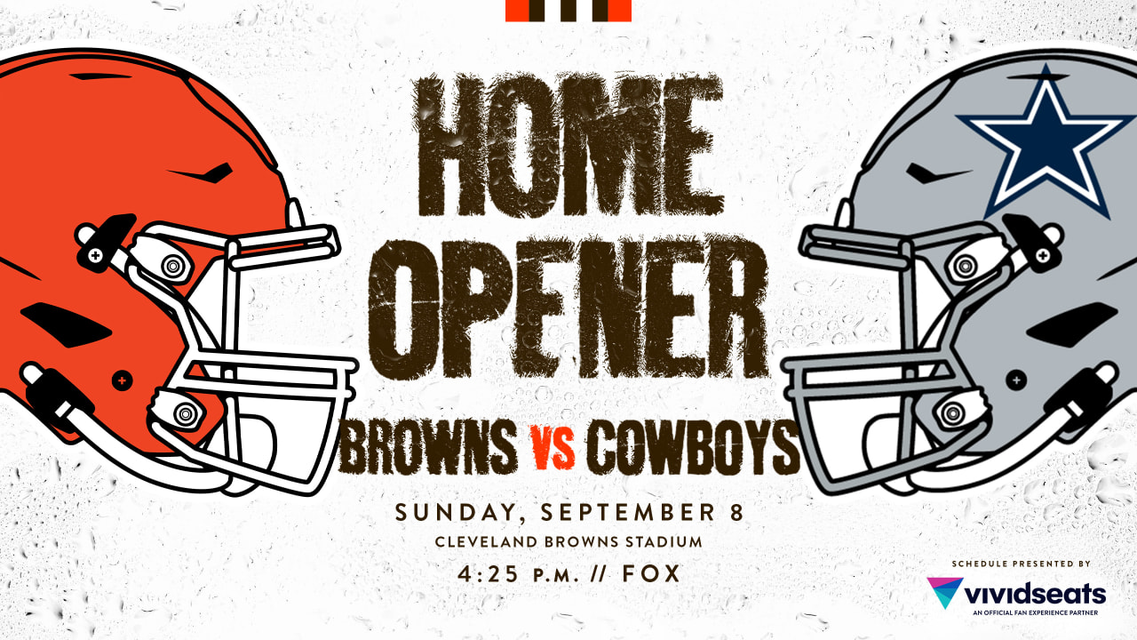 The Browns will host the Cowboys to open the 2024 NFL season