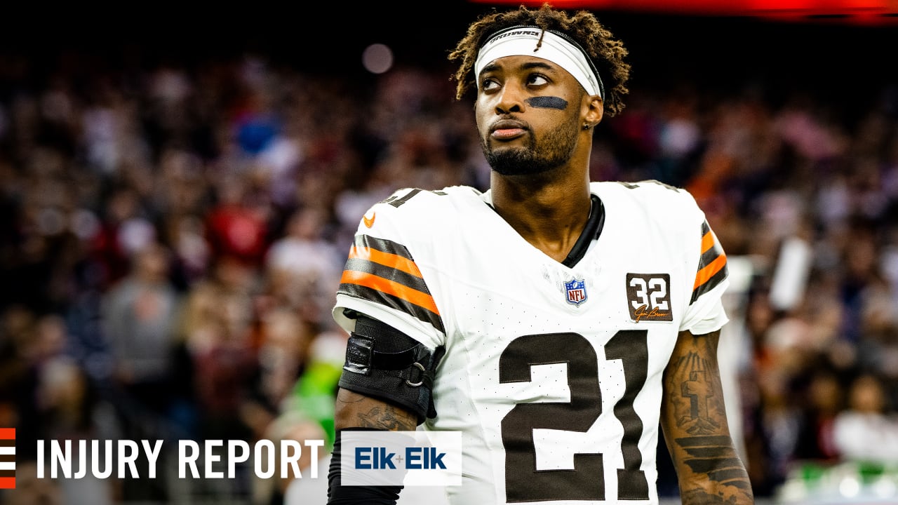 CB 丹泽尔·沃德 (Denzel Ward) 在对阵德克萨斯州的外卡比赛中出战成疑