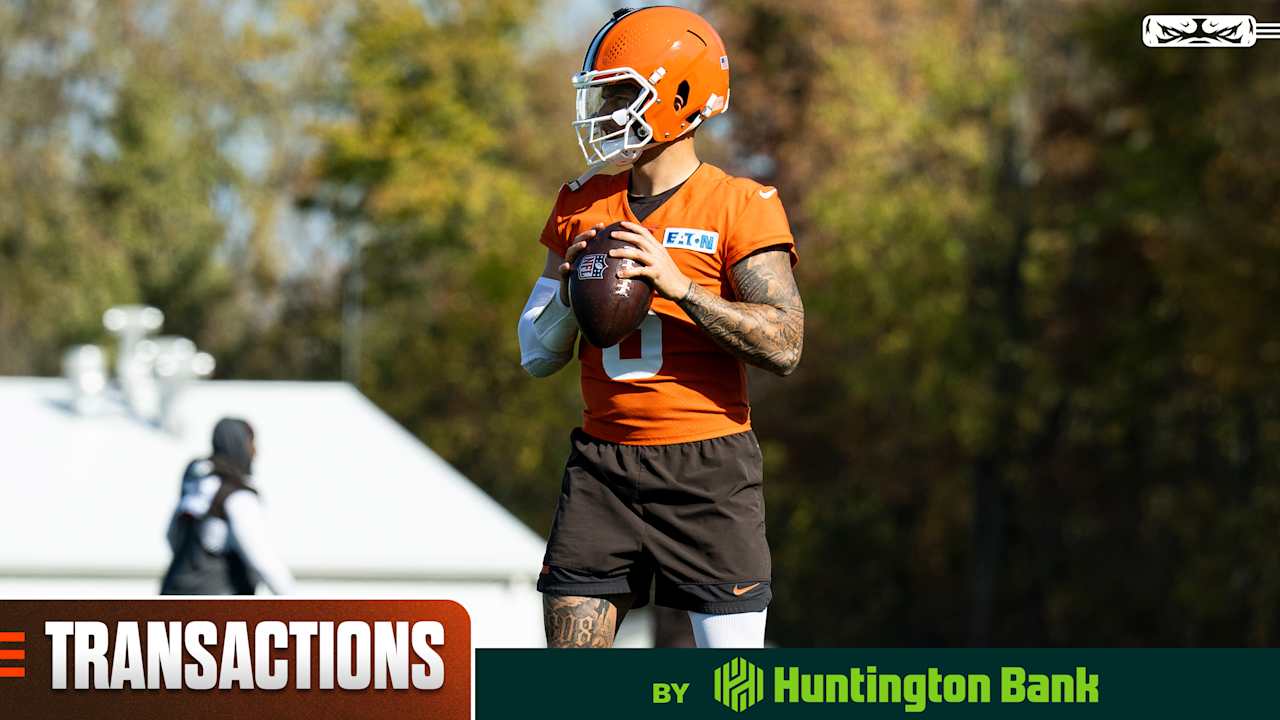 Browns activate QB Dillon Gabriel