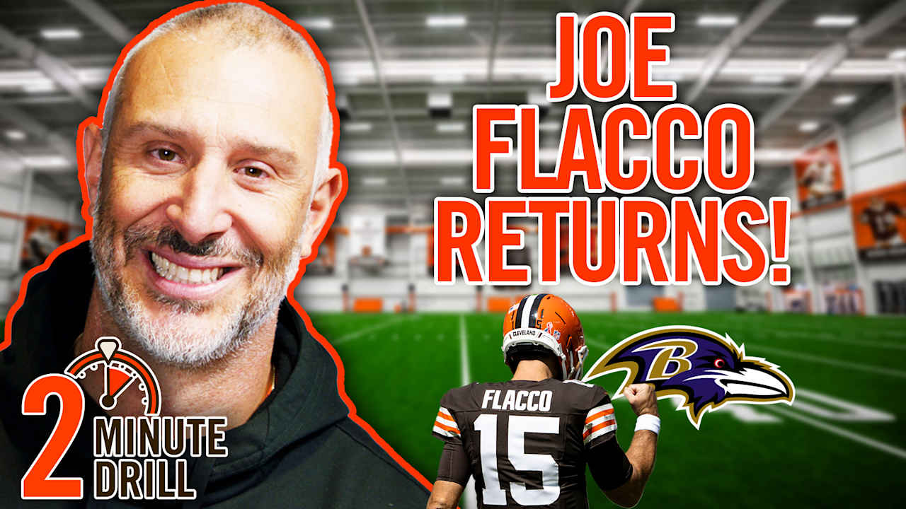 Joe Flacco Returns to Baltimore! | 2 Minute Drill