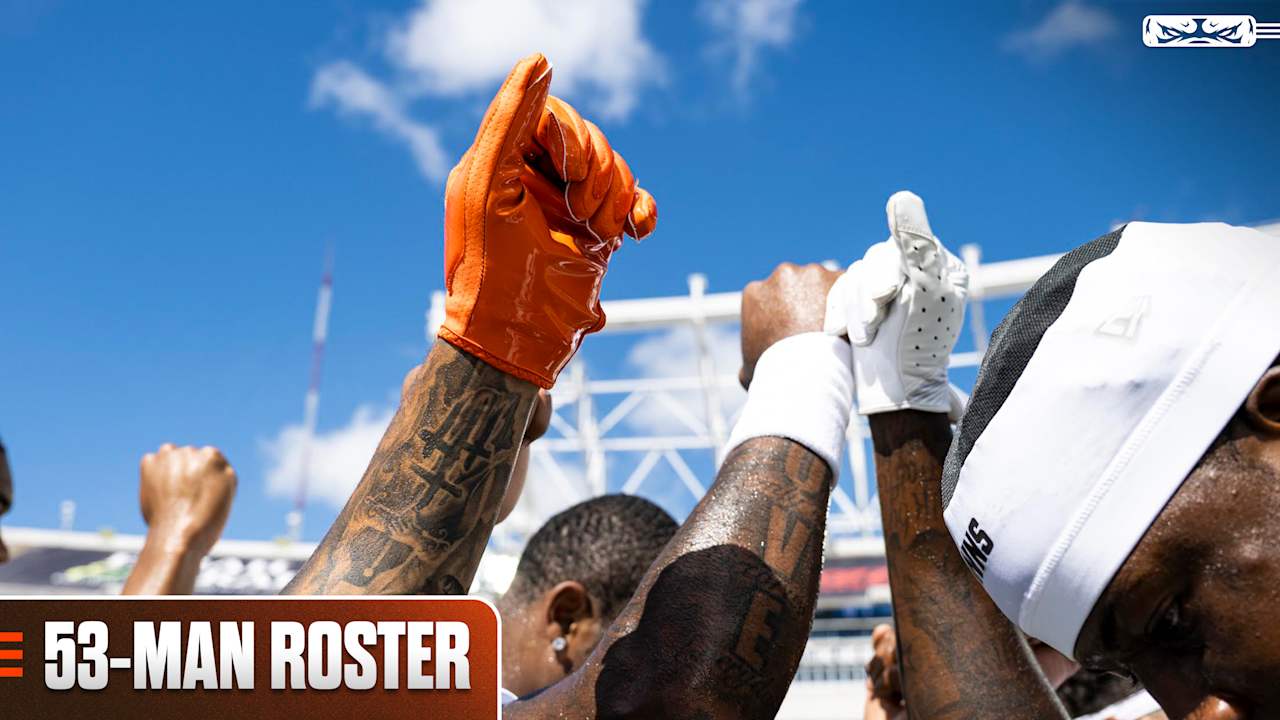 Browns 53-Man Roster 2026: Player Photos