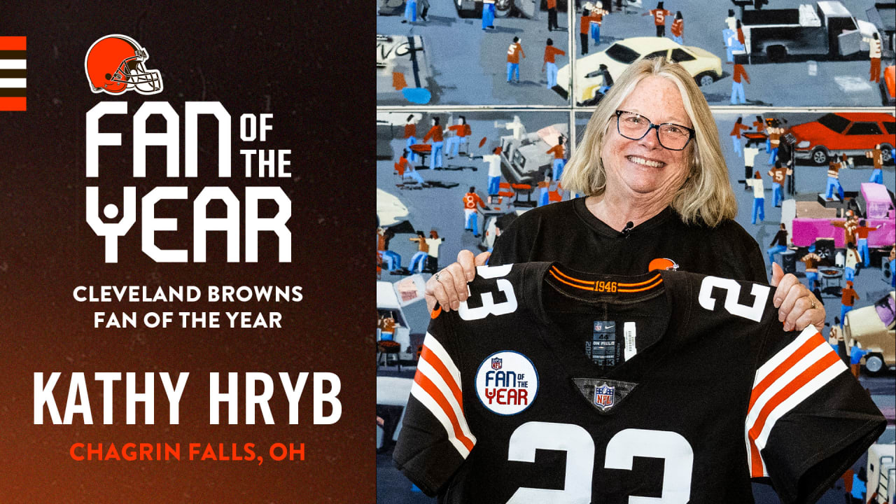 Meet Kathy Hryb, the Browns' 2023 nominee for NFL Fan of the Year!