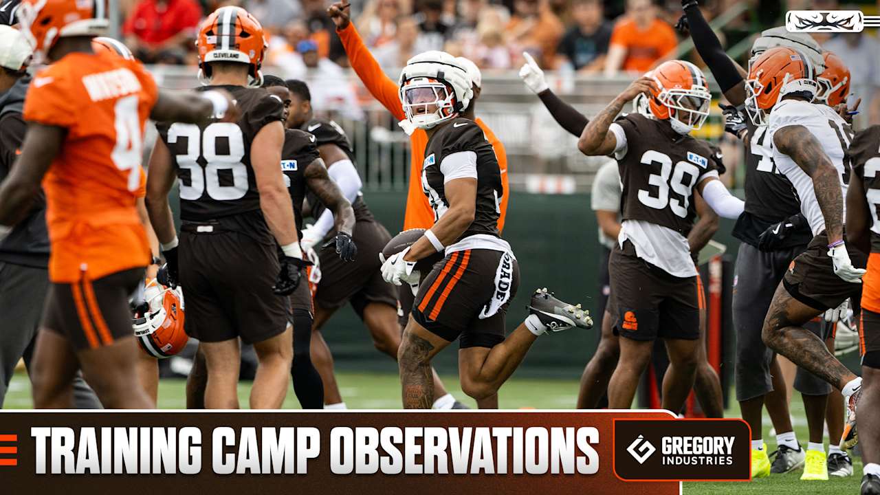 2026 Browns Training Camp Day 4: Top Photos and Highlights