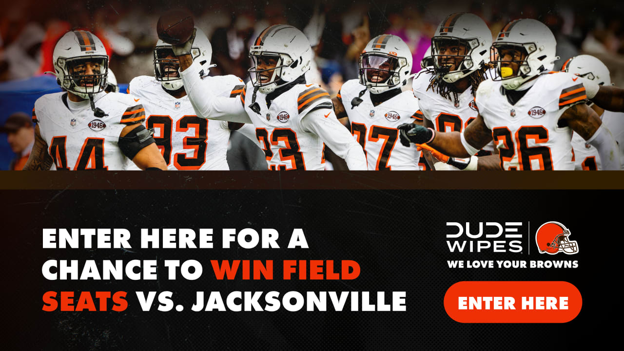 Enter for a chance to fin field seats to a Browns home game