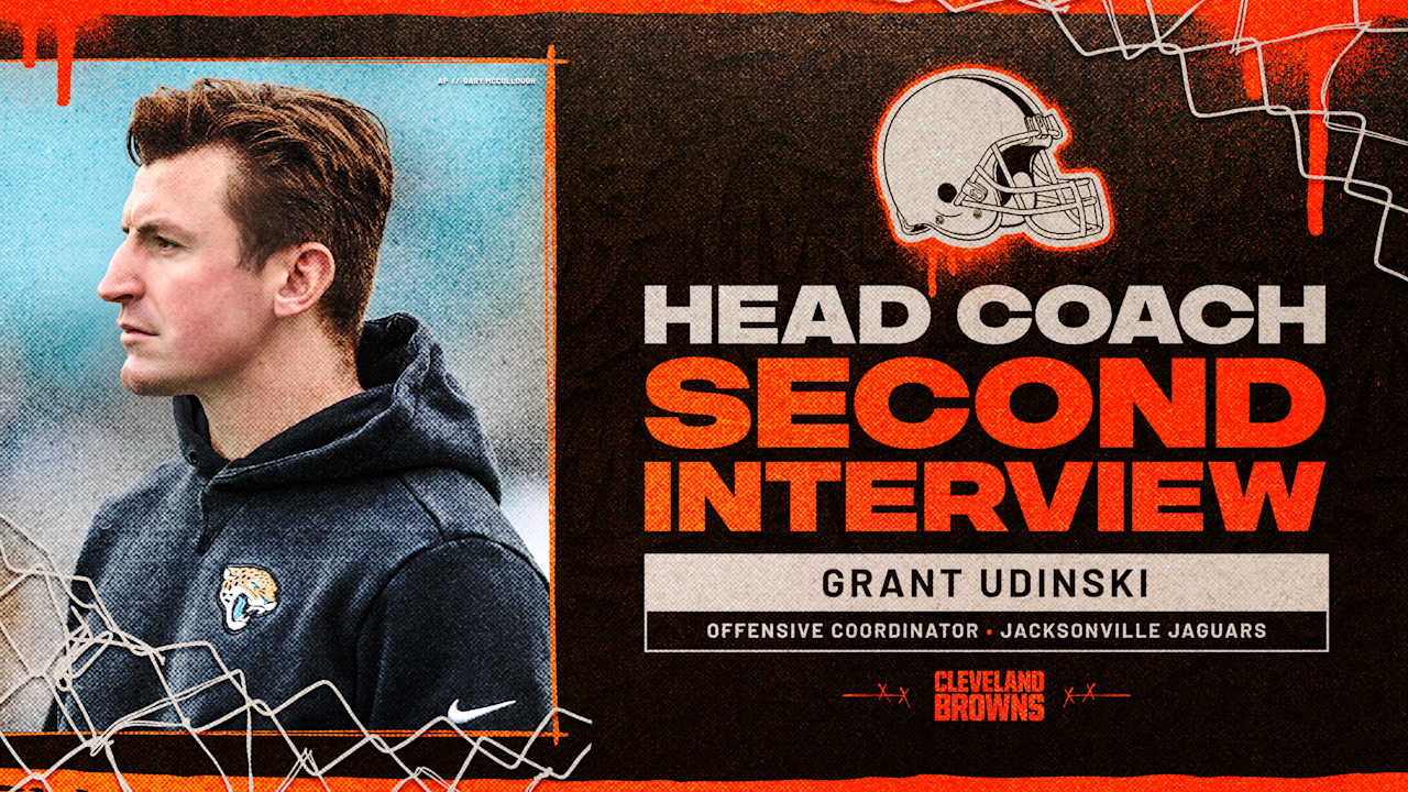 Browns complete 2nd head coach interview with Jaguars offensive coordinator Grant Udinski - Cleveland Browns