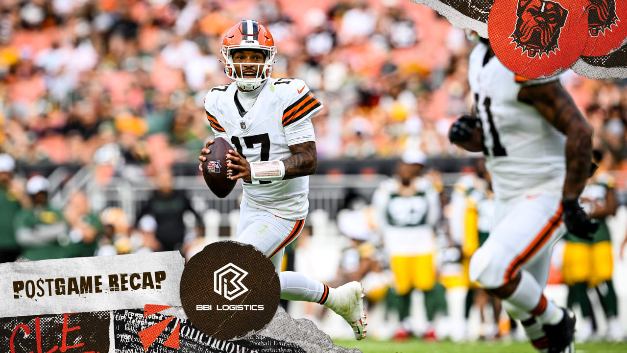 Browns lose 23-10 to Packers in preseason