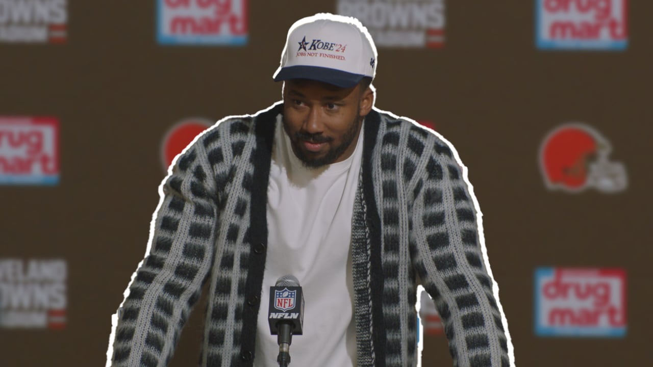 Myles Garrett Postgame Press Conference vs. Steelers | November 19th, 2023