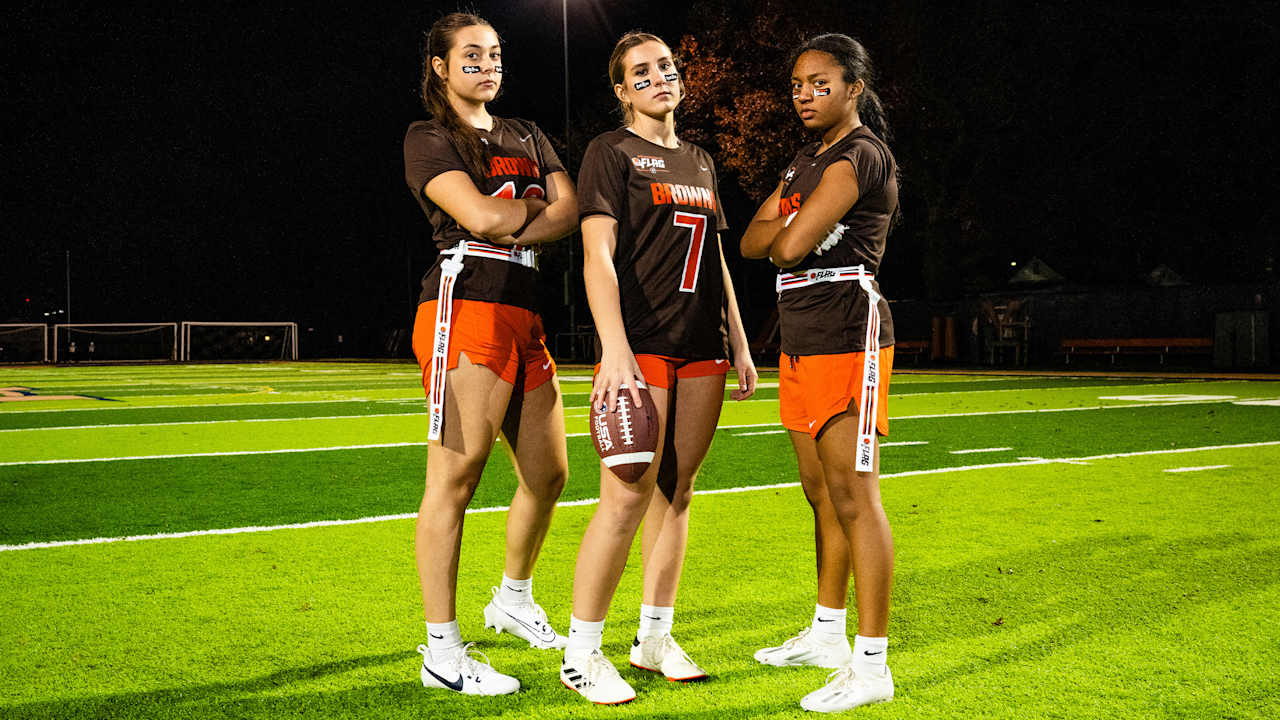 Berea-Midpark girls flag football team participates in exclusive video shoot to promote girls flag