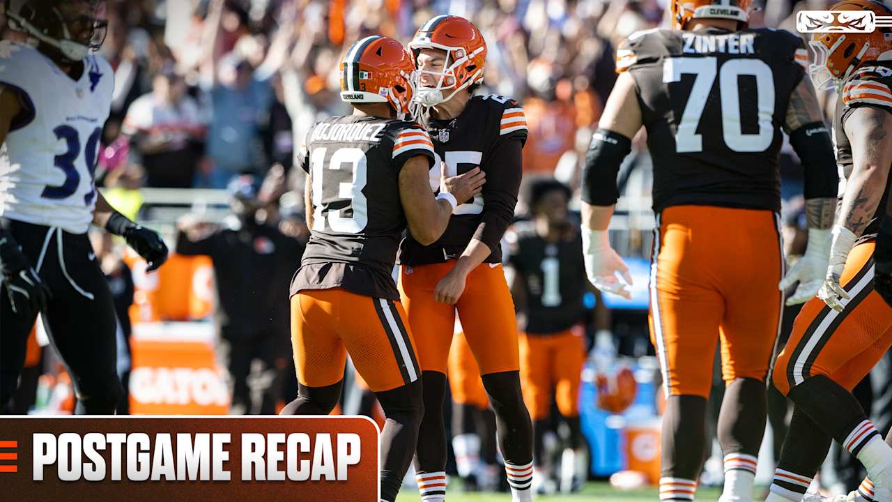 Browns 13, Ravens 10 | Final Score, Stats & Game Recap