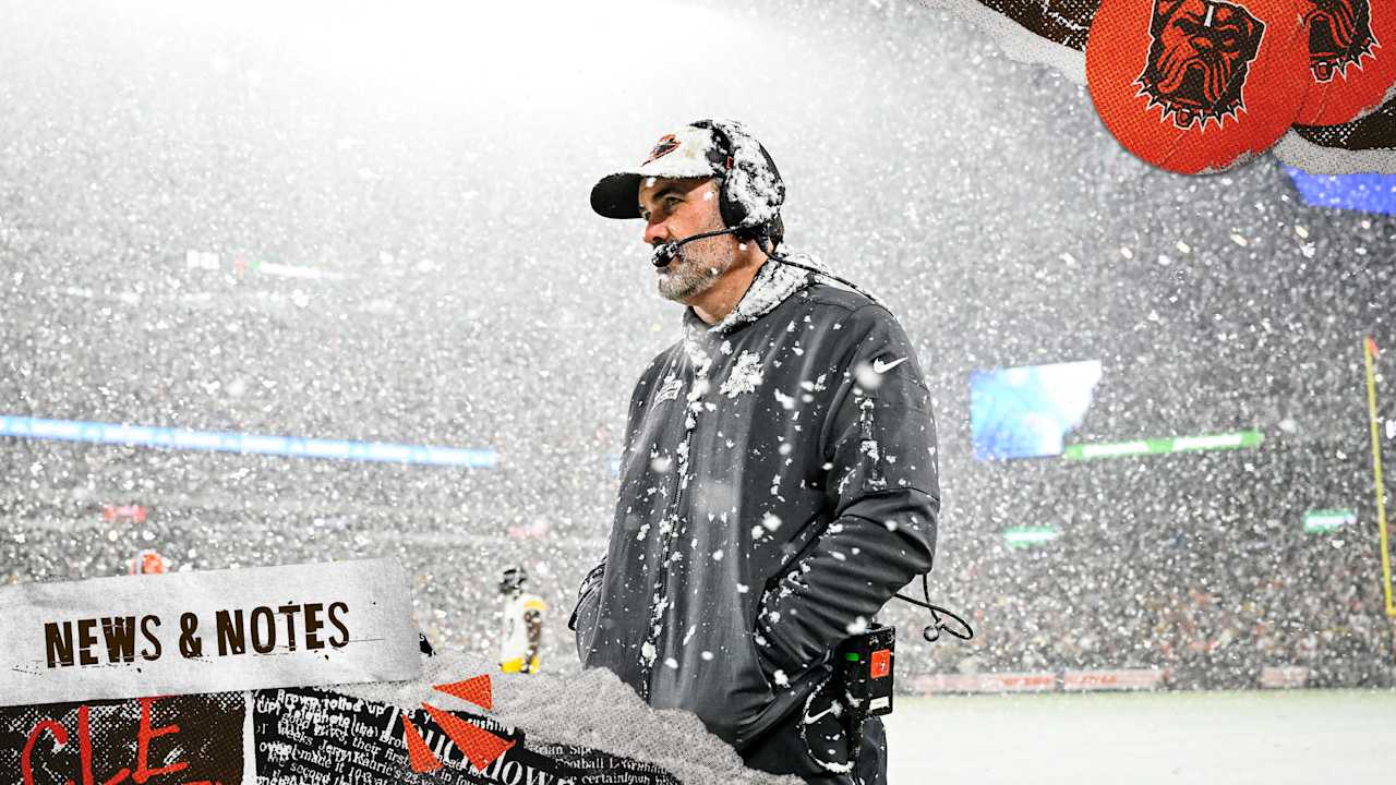 Kevin Stefanski breaks down the sequence that led to Browns' win over Steelers | News & Notes