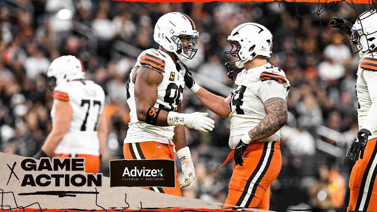 In-Game Highlights from 2025 Browns vs. Raiders Week 12