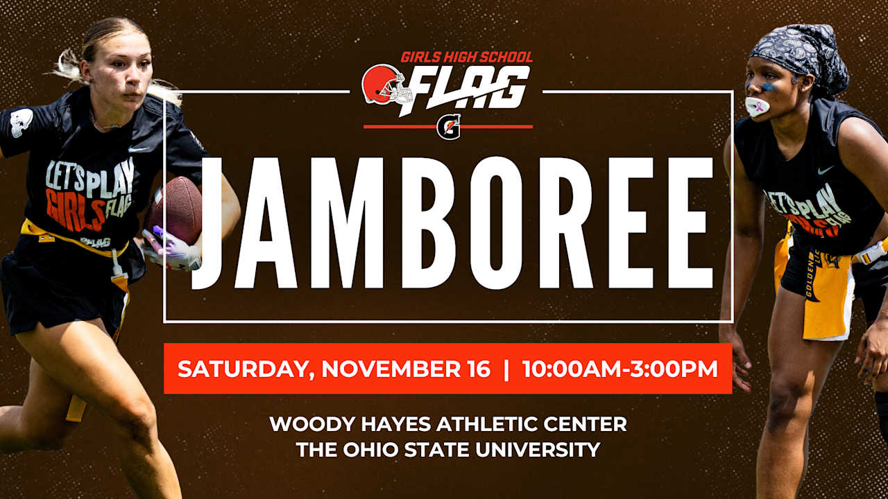 Browns set to host Girls High School Flag Football Jamboree in Columbus