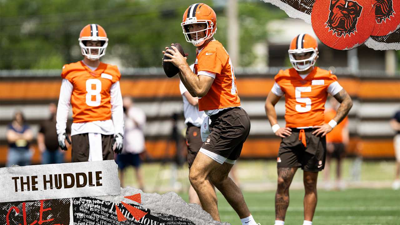 Browns' quarterback competition is right where it's supposed to be | The Huddle - Cleveland Browns