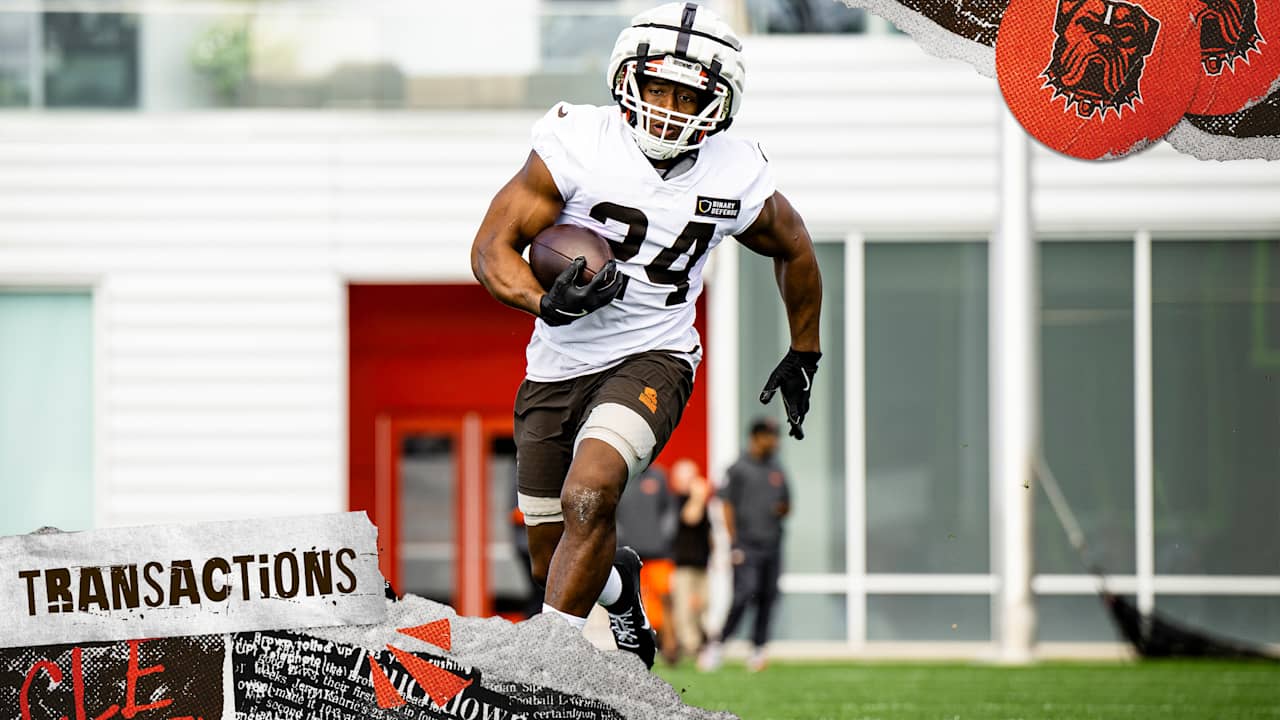 Browns activate RB Nick Chubb and S Juan Thornhill