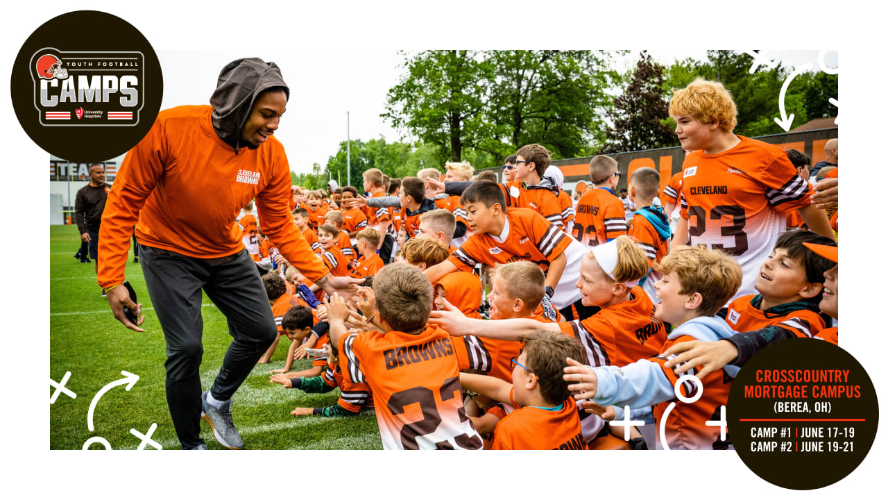 Cleveland Browns to host two sessions of Youth Football Camp series