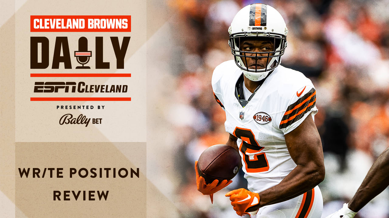 Cleveland Browns Daily: Wide Receiver and Tight End Review | 10/19