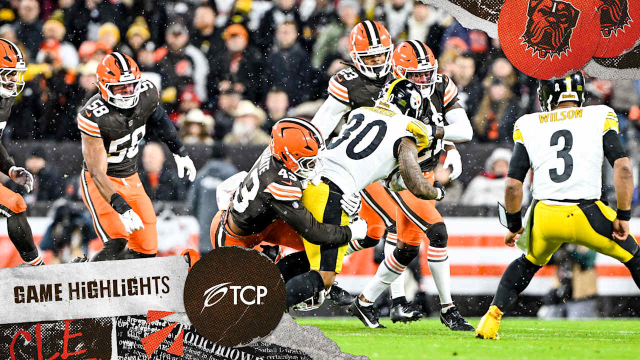 Game Highlights: Browns vs. Steelers