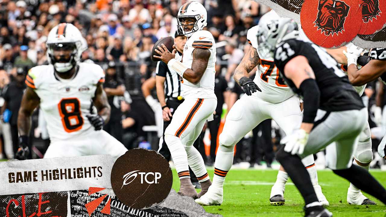 Game Highlights Browns vs. Raiders