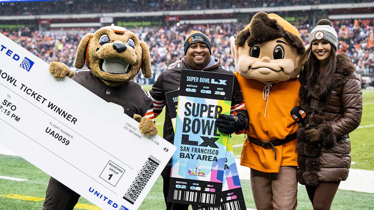 Cleveland Browns Foundation and United Airlines Gift Lorain Schools Assistant Superintendent with 2026 Super Bowl Trip