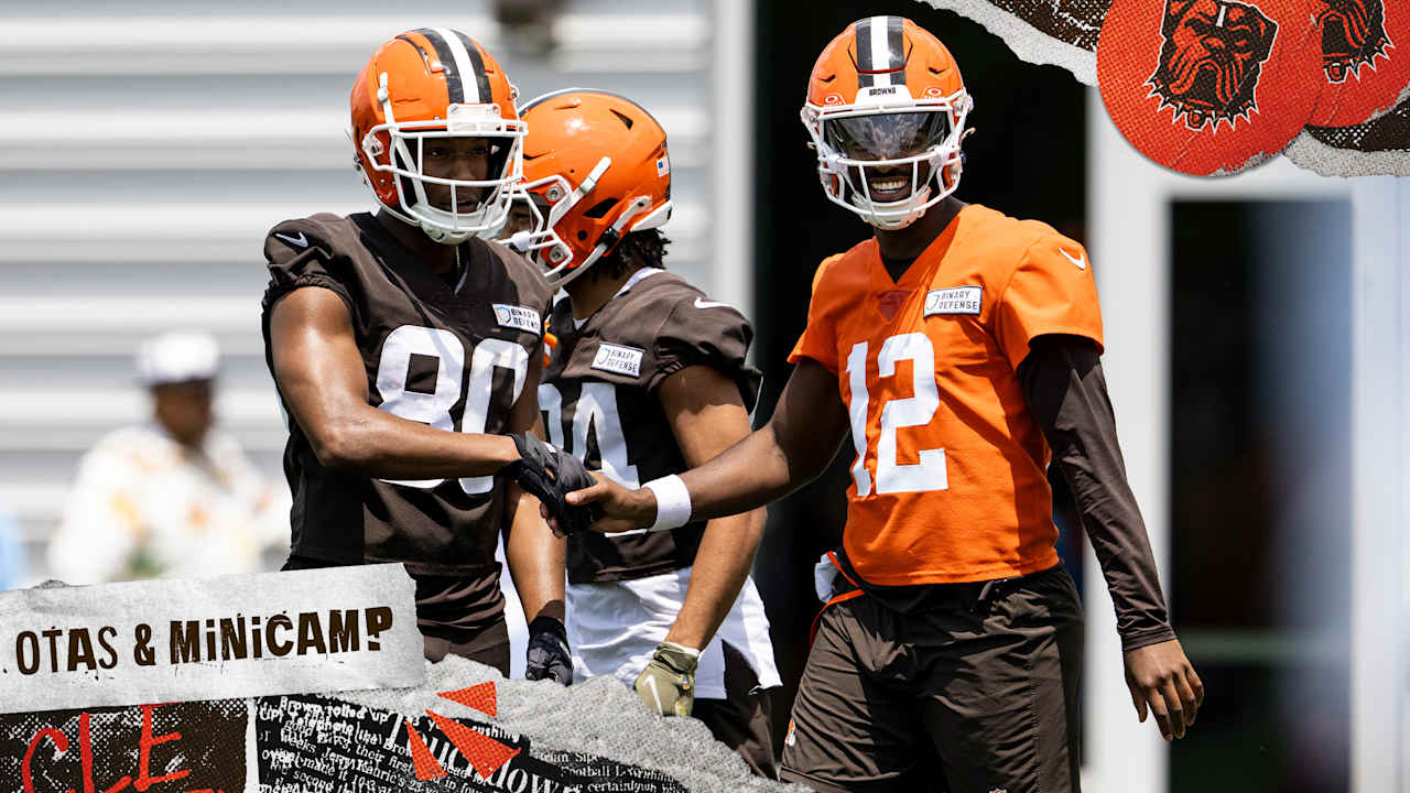Shedeur Sanders throws deep touchdown pass and more observations | OTAs & Minicamp - Cleveland Browns
