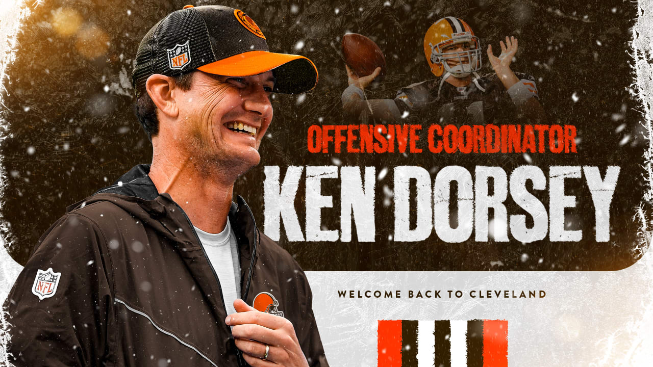 Browns announce Ken Dorsey as offensive coordinator