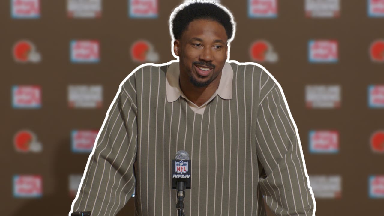 Myles Garrett Postgame Press Conference vs. Bears | Cleveland Browns