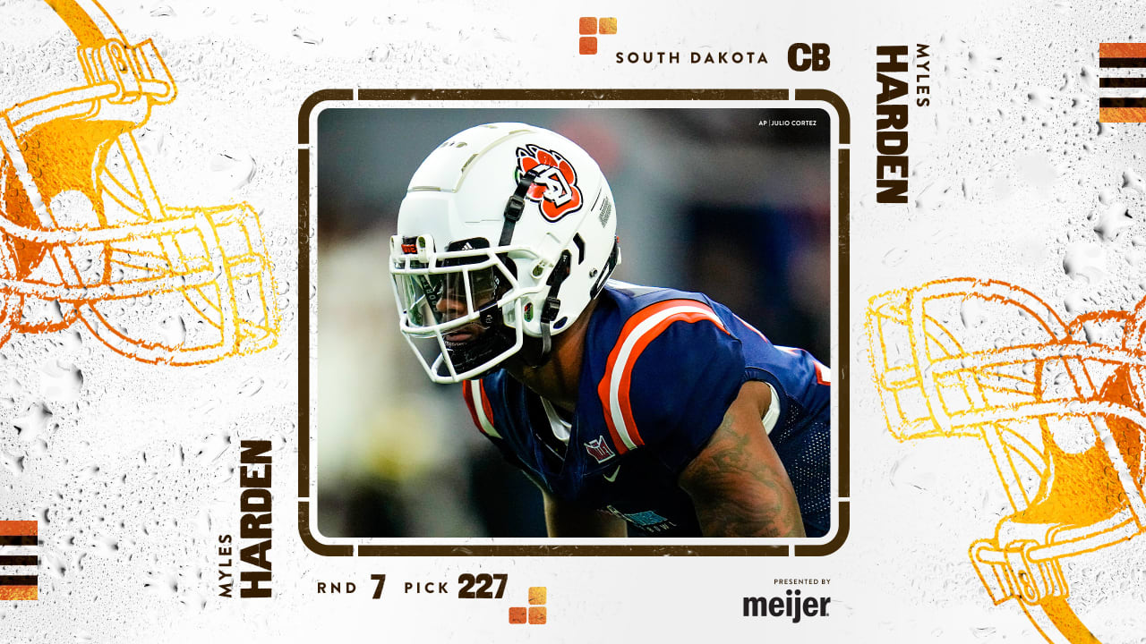 Browns Select CB Myles Harden With The 227th Pick Of The Seventh Round