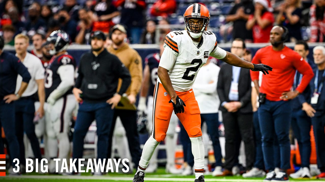 Three Takeaways from the Browns' 36-22 win over the Texans - Vimarsana News