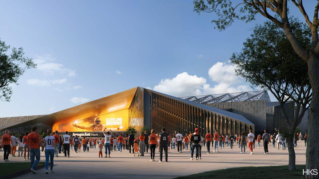 Photos: Latest renderings of the new enclosed Huntington Bank Field