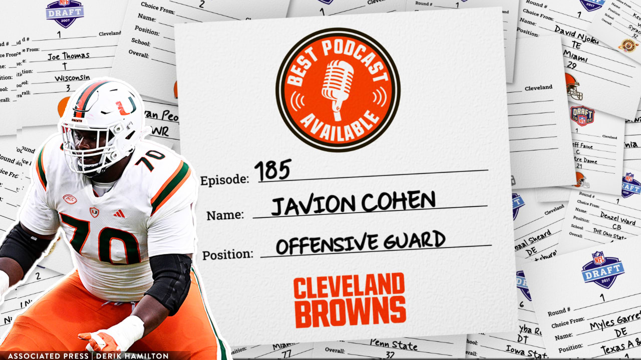 Meeting Undrafted Free Agent Javion Cohen Cleveland Browns