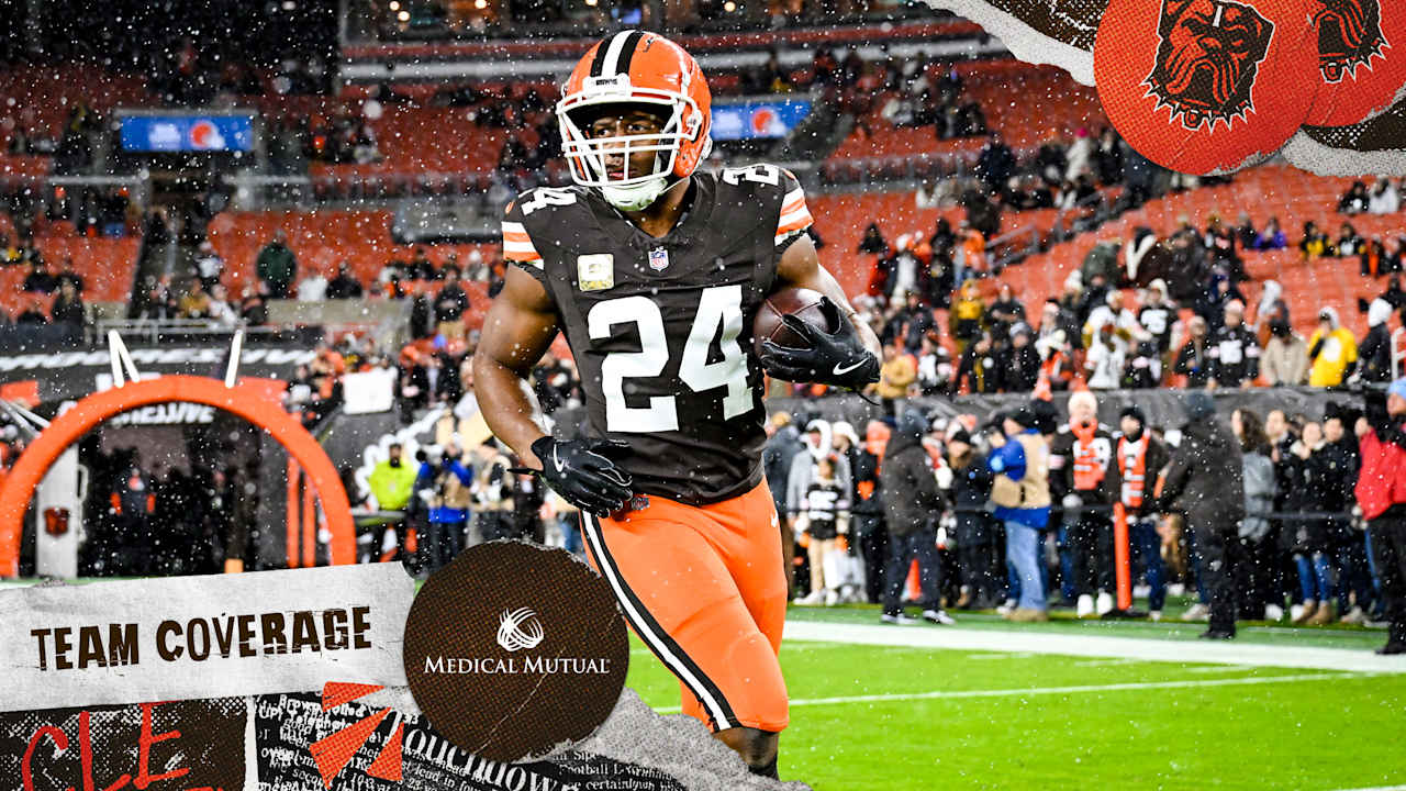 Nick Chubb's resiliency on display in win over Steelers: 'Nick is the face of the Cleveland Browns'