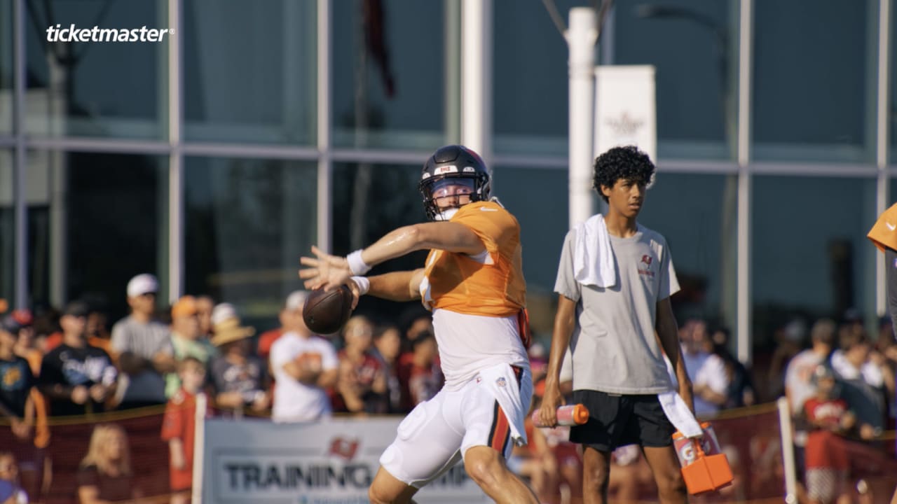 Baker Mayfield Sends A Long Bomb To Chris Godwin | Training Camp ...