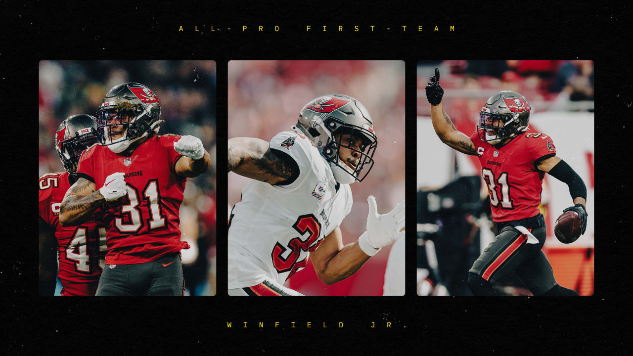 Antoine Winfield Jr. First Bucs Safety in Two Decades to Earn AP All
