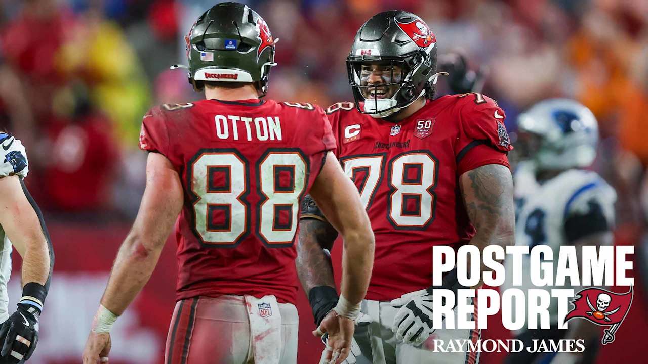 Bucs Run Over Panthers Keep NFC South Title in Play  Tampa Bay Buccaneers