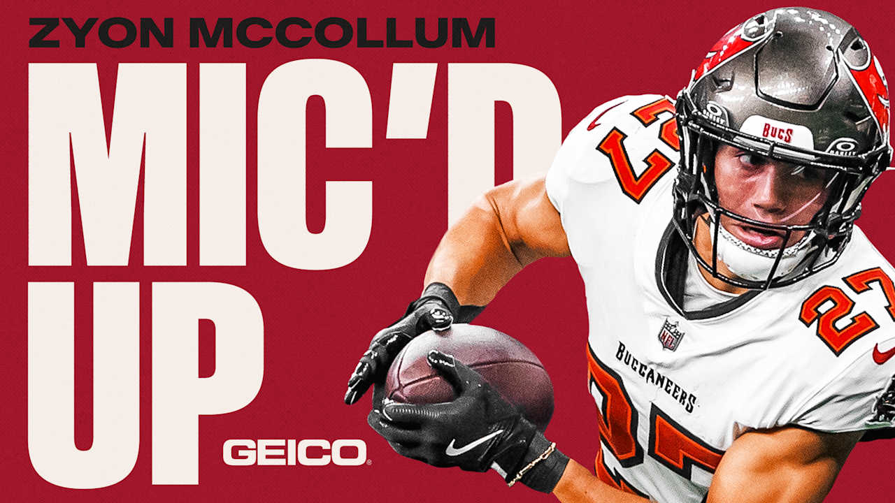 Zyon McCollum Mic'd Up vs. the Saints 2024 Tampa Bay Buccaneers